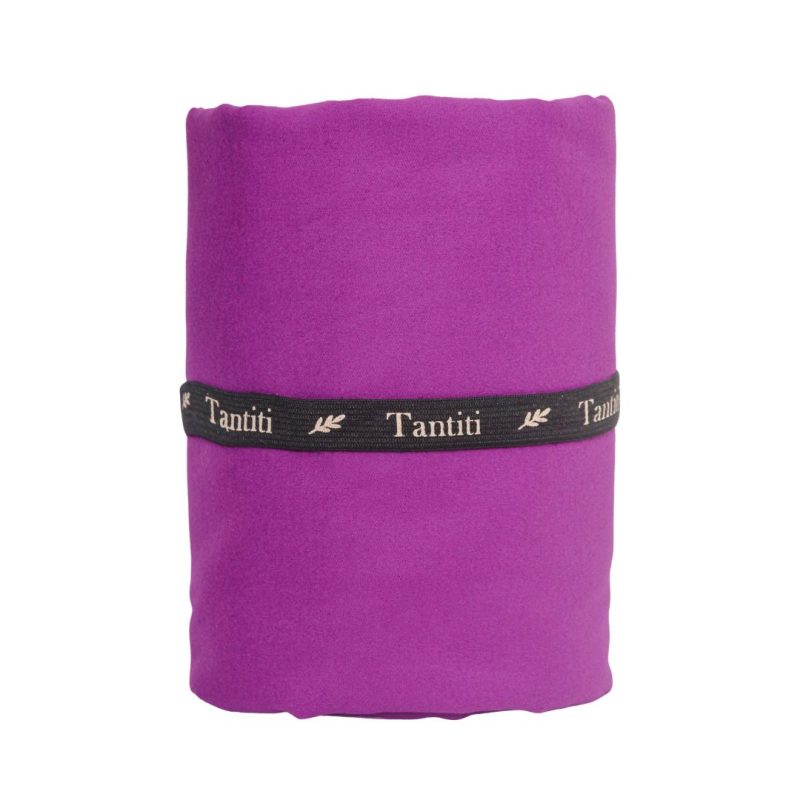 Toalla deportiva morada