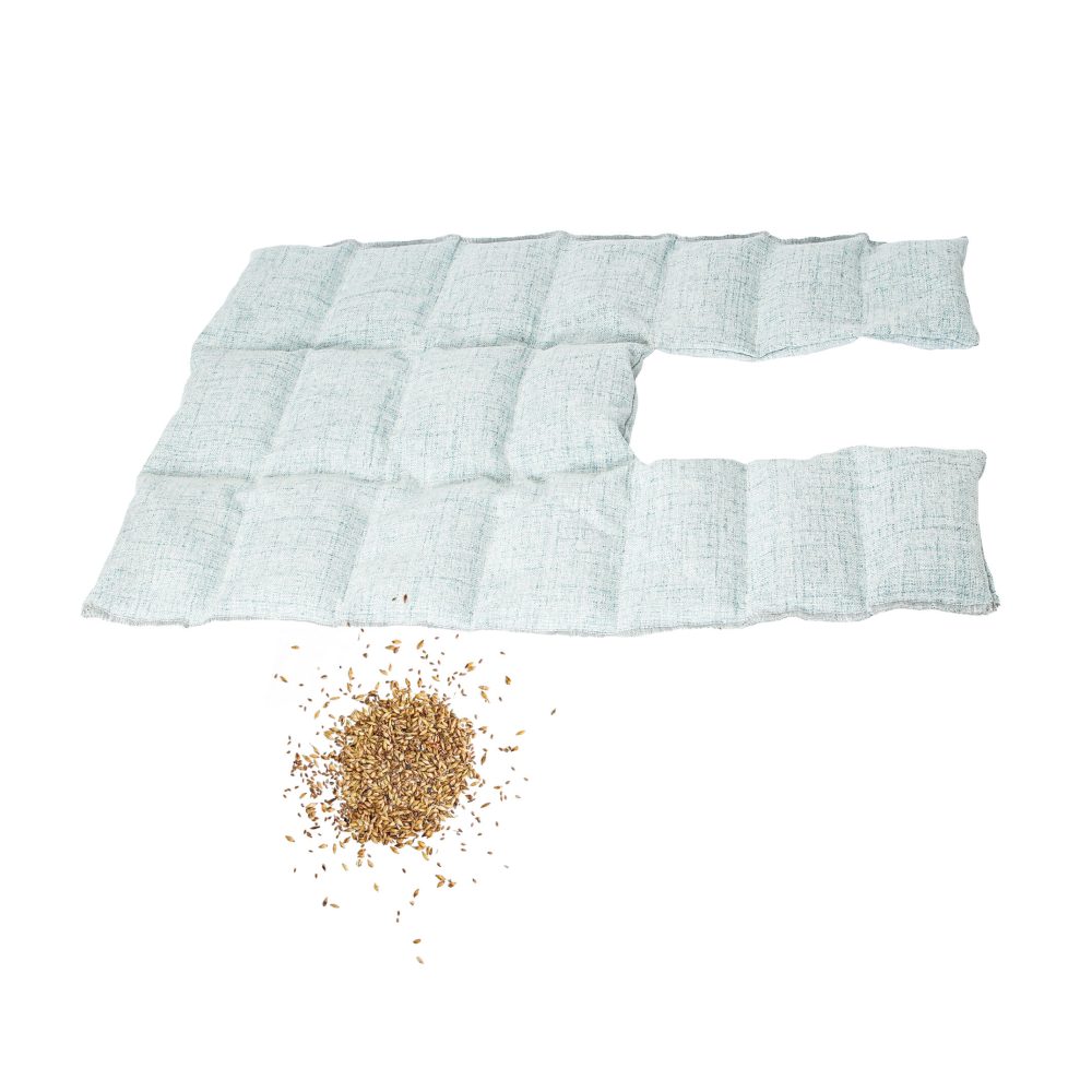 Compresa terapéutica natural para hombros, cuello y espalda, ideal para aliviar dolores musculares y tensión.